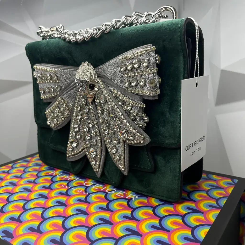 KURT GEIGER Bolsa Moño Shoreditch Verde