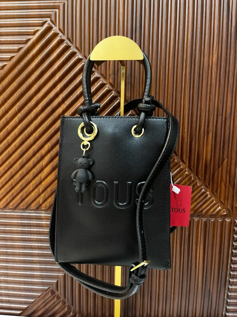 TOUS Bolsa Pop Malva Negra