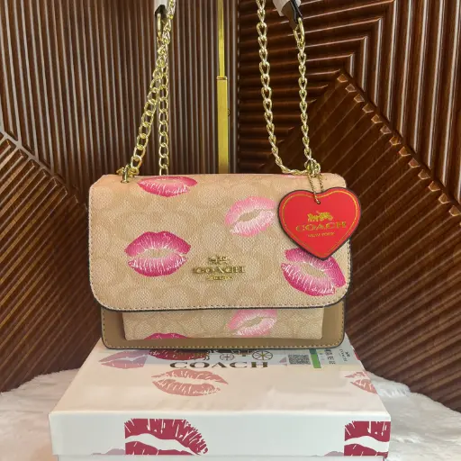 COACH Bolsa Klare Besos Beige