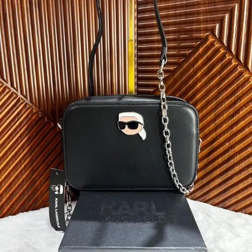 KARL LAGERFELD Bolsa Crossbody Maybelle Negra