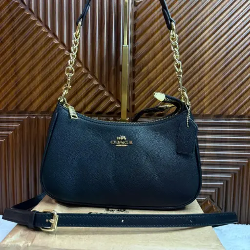 COACH Bolsa Teri Negra