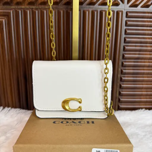 COACH Cartera Crossbody Blanca