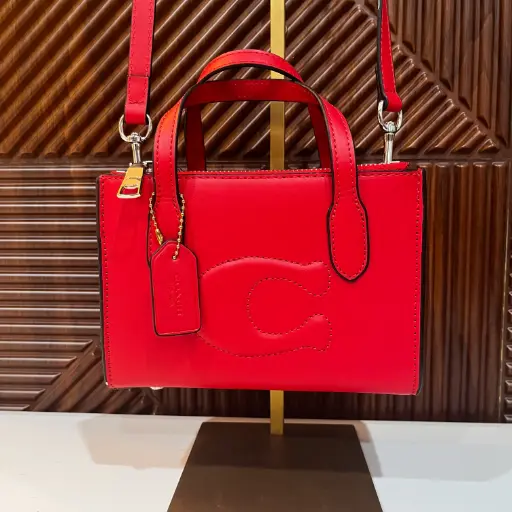 COACH Bolsa Mini Nina Roja