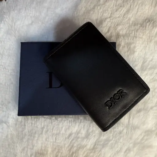 CHRISTIAN DIOR Tarjetero Negro