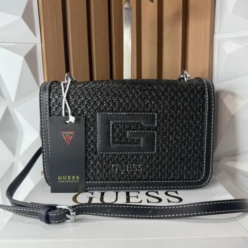 GUESS Bolsa Crossbody Negra