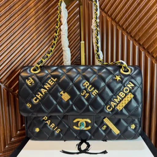 CHANEL Bolsa Lucky Charms Negra