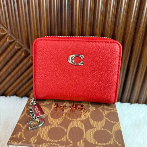 COACH Cartera Chica Roja
