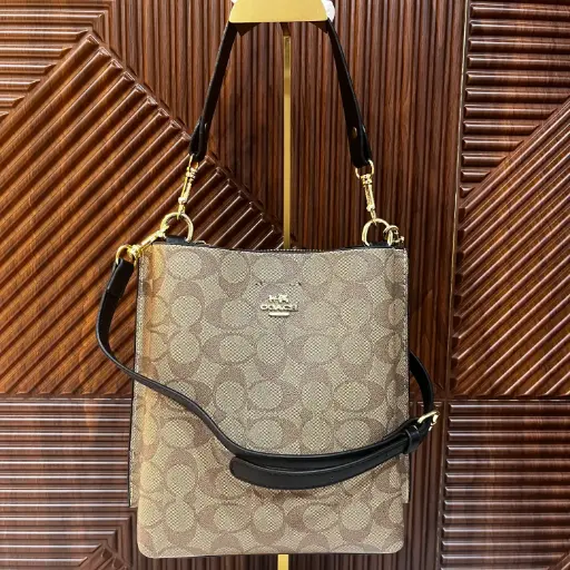 COACH Bolsa Buchet Café